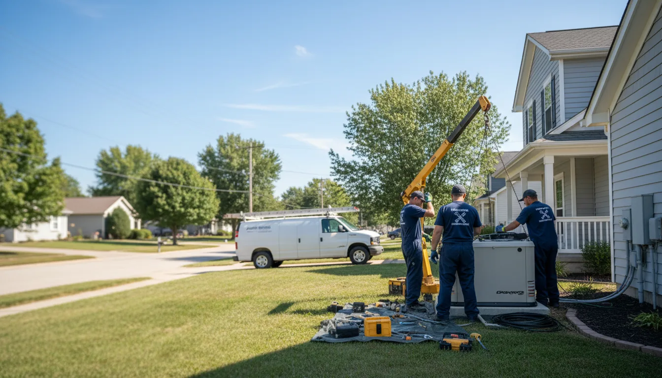 Generator Installation in Indianola, IA near me